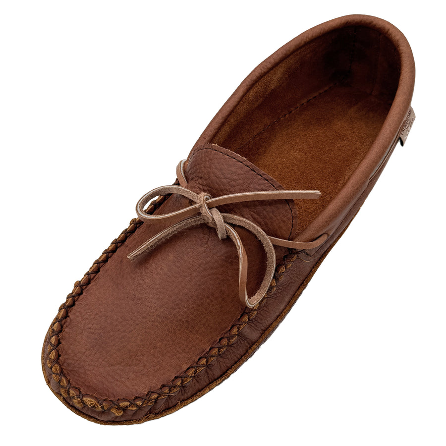 Men's Soft Sole Wide Width Leather Moccasins