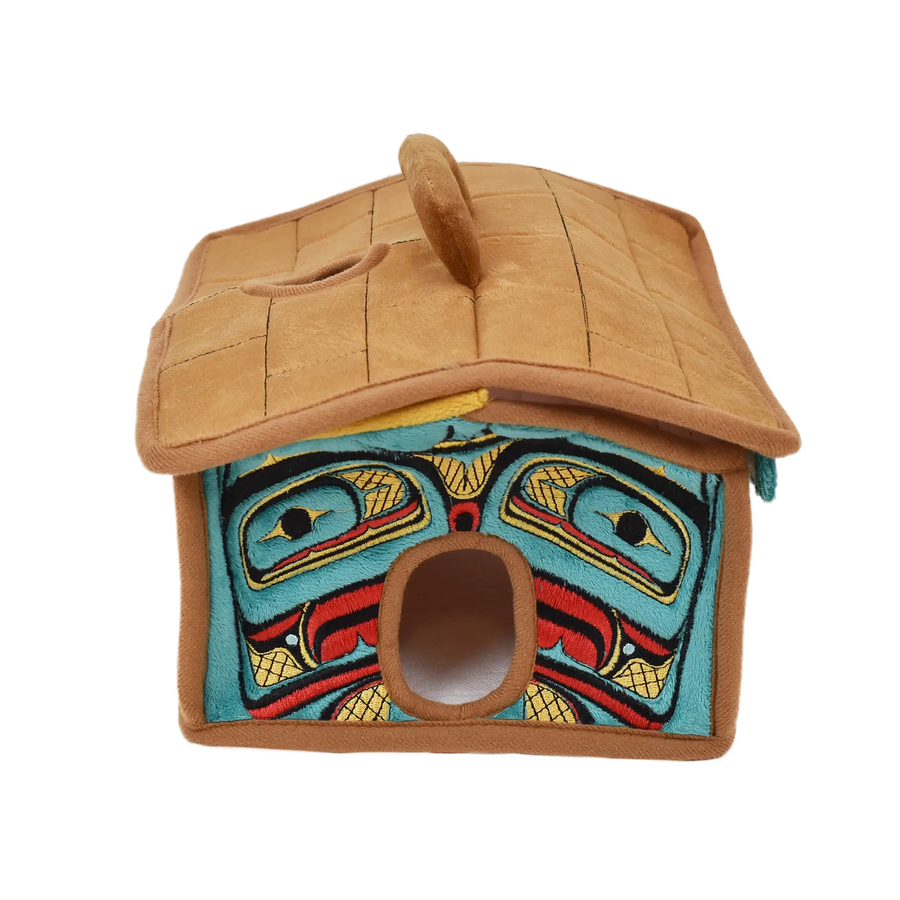 Bill Helin Collection 10" Longhouse Play Set with Finger Puppets