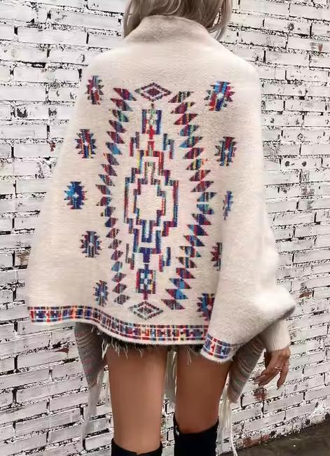 Bohemian Poncho Shawl