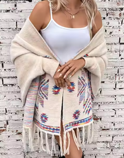 Bohemian Poncho Shawl