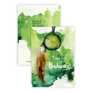 Splash Blank Greeting Card with Dreamcatcher