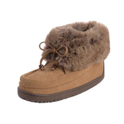 Faux Fur Micro Ankle Mukluk for Women