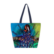 Indigenous Art Large Tote Bag