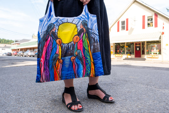 Indigenous Design Shopping Bags