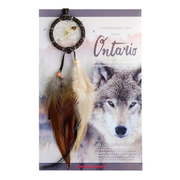 Canadian Destination Blank Greeting Card with Dreamcatcher