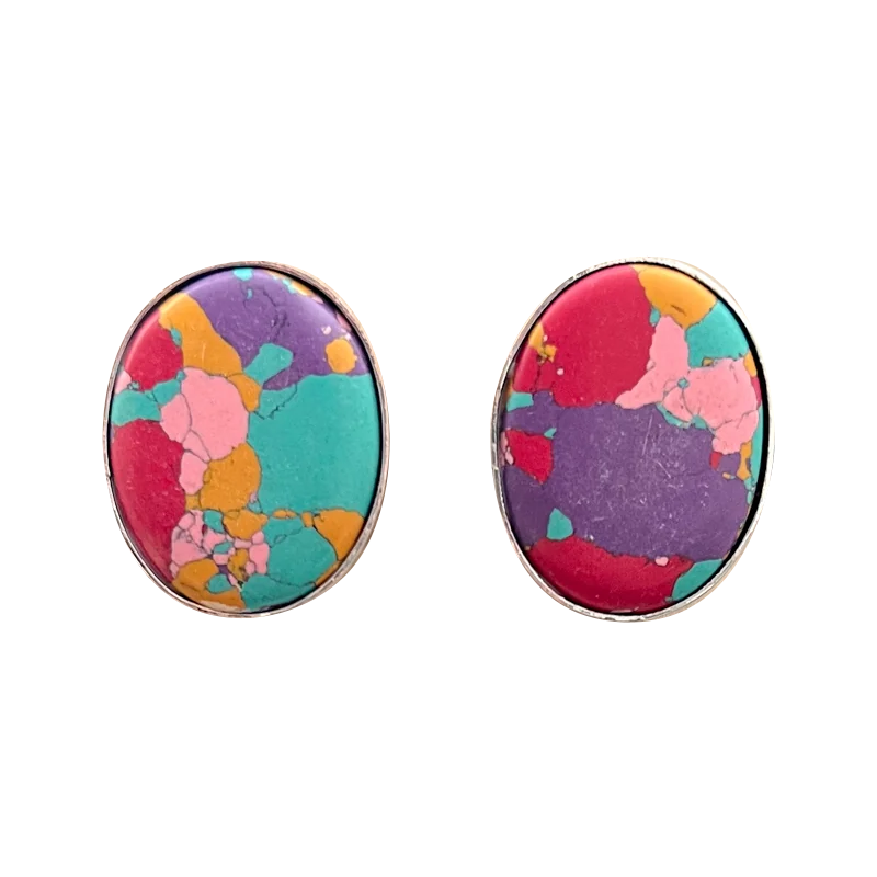 Sangria Stud Earrings