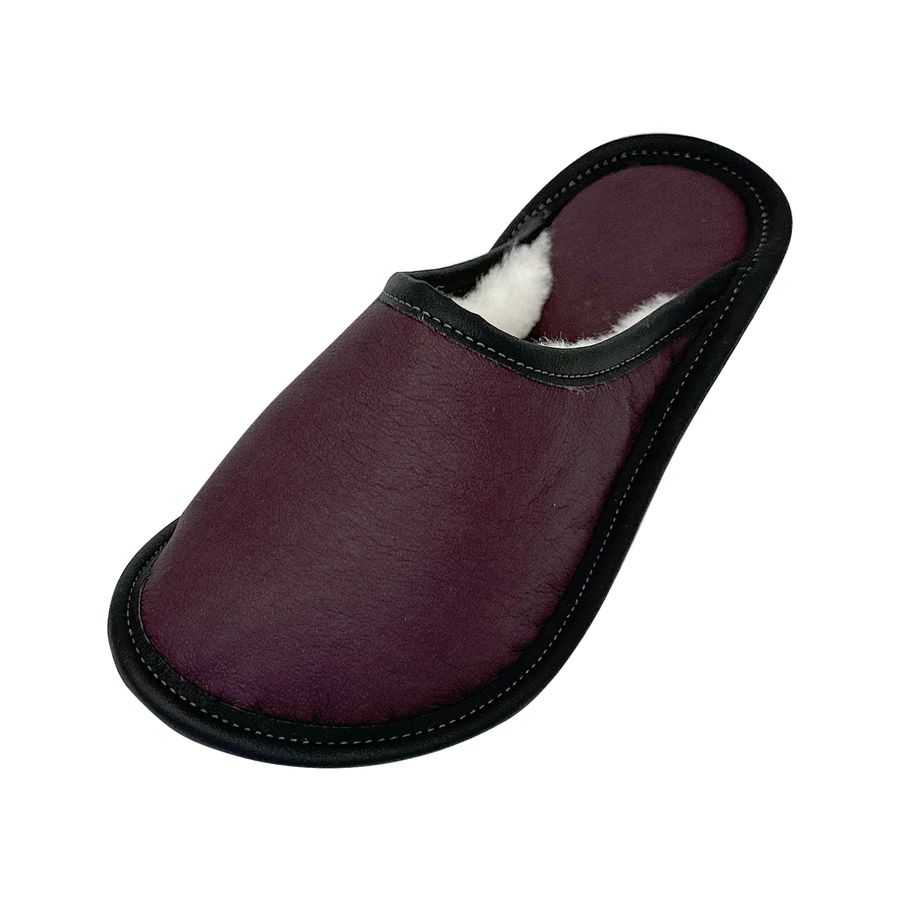 Women's Ultralight Sheepskin Slip-On Mule Slippers