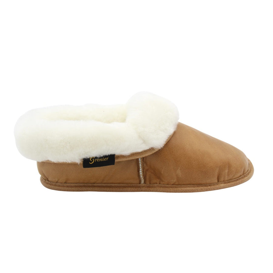 Classic Reverse Sheepskin Leather Slipper