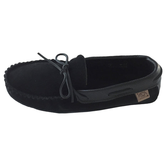 Men's Suede Leather Trim Moccasins (Final Clearance - Size 8, 9 & 12 ONLY)