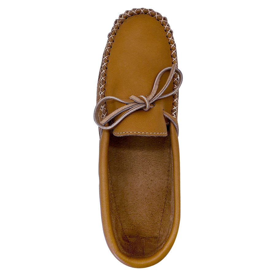 Men's Wide Width Leather Moccasins