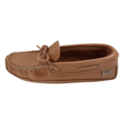 Men's Wide Width Soft Sole Leather Moccasins