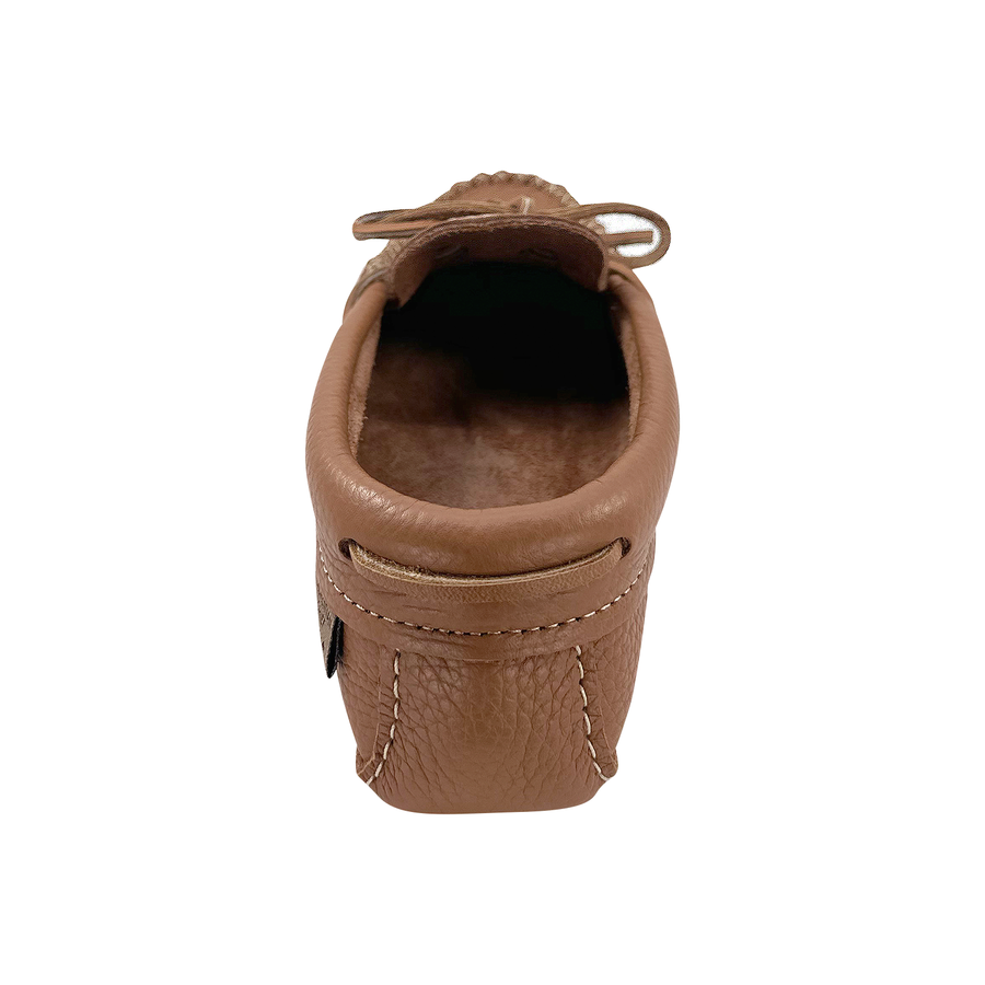 Men's Wide Width Soft Sole Leather Moccasins