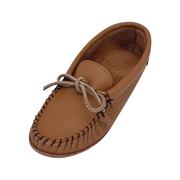 Women's Soft Sole Brown Leather Moccasins