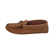 Women's Soft Sole Brown Leather Moccasins