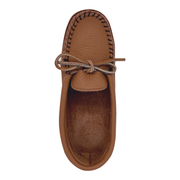 Women's Soft Sole Brown Leather Moccasins