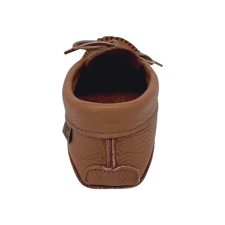 Women's Soft Sole Brown Leather Moccasins