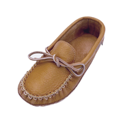 Women's Cork Soft Sole Wide Leather Moccasins