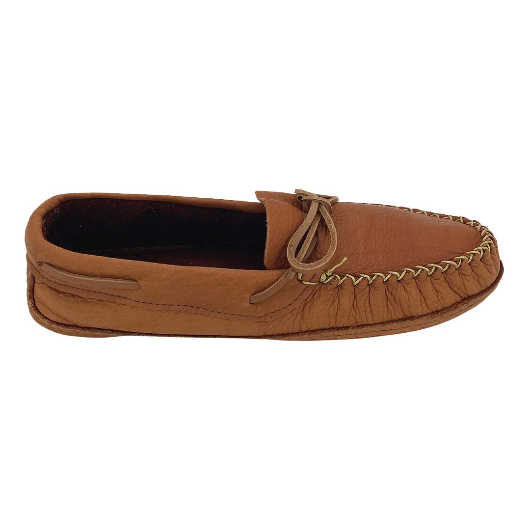 Men's Extra Wide Width Fit Genuine Buffalo Hide Soft Sole Moccasins ...