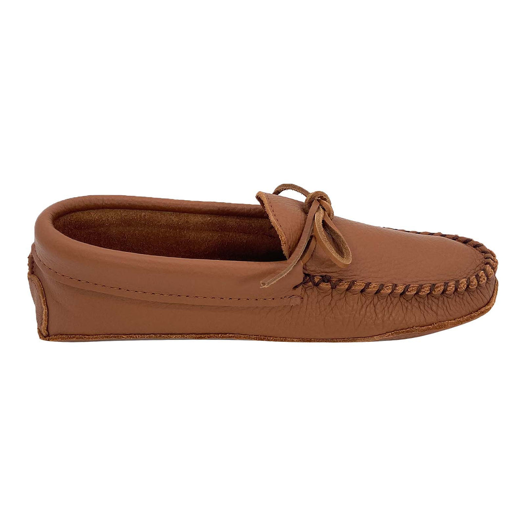 Mens Soft Sole Brown Leather Laurentian Chief Moccasins – Leather-Moccasins