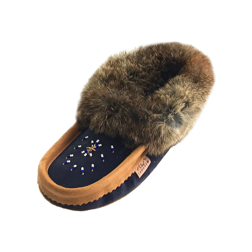 Real rabbit 2025 fur slippers